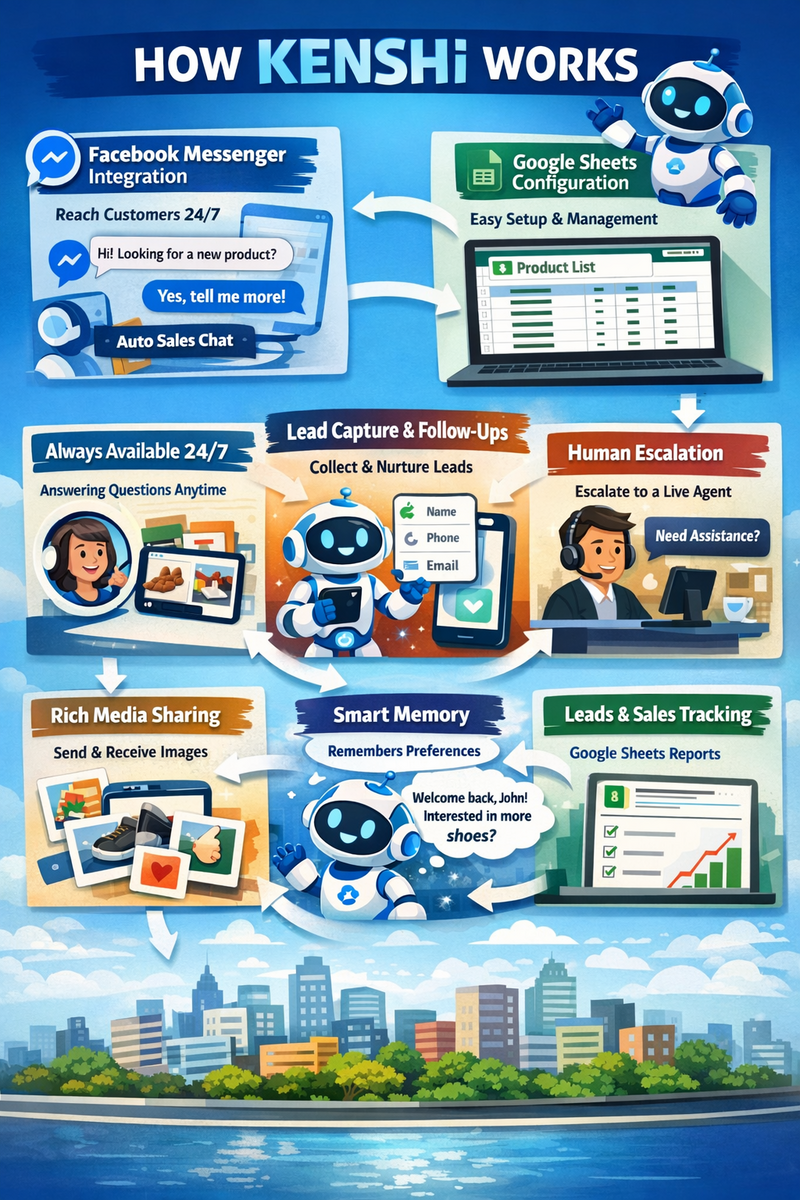 How KENSHI Works - Complete Visual Workflow